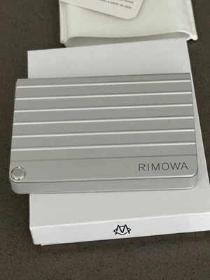 Rimowa Silber Aluminium Kartenetui/Geldbörse (Neu in Box) - Bild 1 von 4