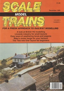 SCALE MODEL TRAINS - December 1990 vol 09 n04 (railway modelling) - Picture 1 of 2