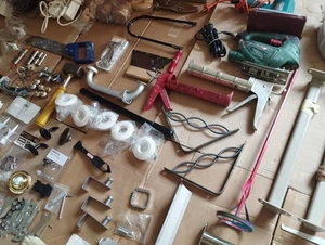 Handwerkzeug Set Werkzeug Konvolut Zubehör Hammer Maschinen Zustand: Gebraucht - Bild 1 von 11