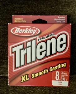 Berkley Trilene XL Angelschnur 330 Yards transparent 8lb Test - Bild 1 von 2