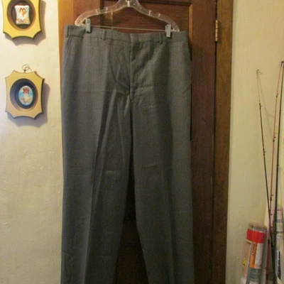 ** Nuevos pantalones de vestir informales/de mezcla de lana vintage Stafford EE. UU. para hombre talla 40... dobladillo en U. Foto 1 de 3
