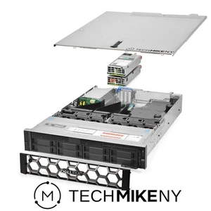 Dell PowerEdge R540 Server Bronze 3106 1.70Ghz 8-Core 64GB RAM 8x 6TB SAS 12G - Picture 1 of 5