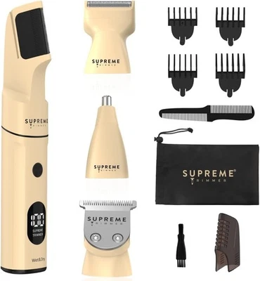 Aparador Supreme SMG3040 All-in-One impermeável barba corpo nariz cabelo kit - Imagem 1 de 4
