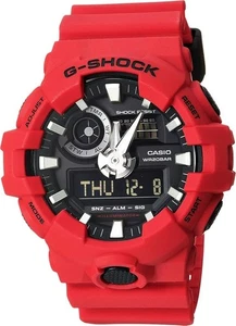 Casio G-Shock GA-700-4A Rot Quarz Digitaluhr - Bild 1 von 1