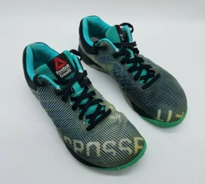 Reebok Crossfit Nano 6.0 Women's Cross Training Shoes Teal Size 8 *See desc - Image 1 of 4