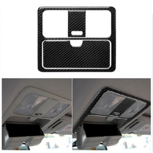 Carbon Fiber Car Interior Roof Reading Light Panel Trims Parts For Nissan 350z - Picture 1 of 5