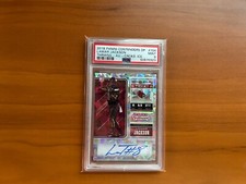 2018 Panini Contenders Draft LAMAR JACKSON /23 Cracked Ice Rookie Auto PSA 9