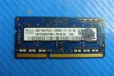HP 15-r053cl SKhynix SO-DIMM Memory RAM 2Gb pc3l-12800s hmt325s6cfr8a-pb - Image 1 of 2