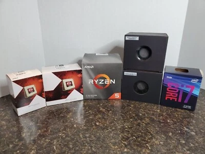 Various AMD and Intel Heatsink and Fan Combo - Image 1 of 4