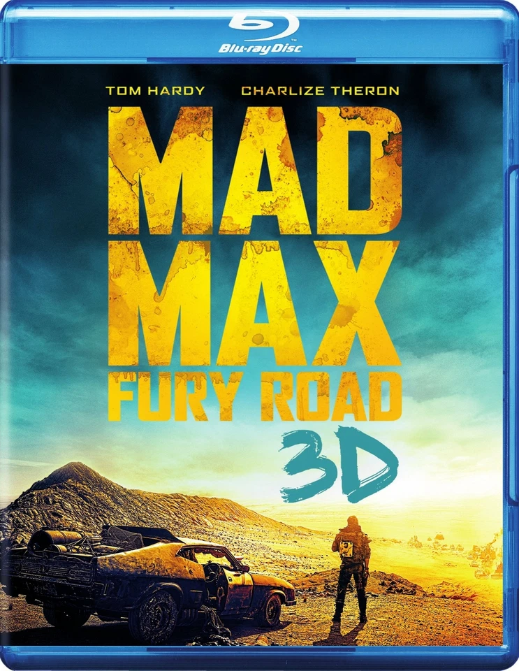 Mad Max: Fury Road [3D] (Blu-ray 3D/Blu-ray, 2015)