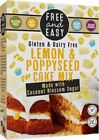 Free And Easy Lemon & Poppyseed Cake Mix 350g - Pack of 6
