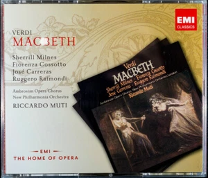 New & Sealed Verdi Macbeth CD EMI Classics Riccardo Muti Philharmonia Orchestra - Bild 1 von 2