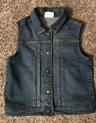 Chaleco Jean Crazy 8 Niñas Talla 7/8 Foto 1 de 4