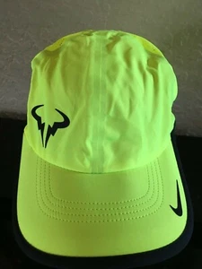 Nike Rafael Nadal FeatherLight extra leichte Tennismütze Volt 613966-702 - Bild 1 von 9