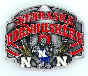 The University of Nebraska Basketball Belt Buckle - Picture 1 of 7