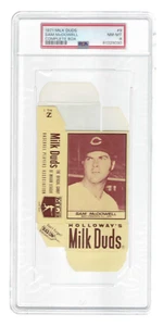 1971 Milk Duds #9 SAM McDOWELL Complete Box PSA 8 NM-MT Cleveland Indians - Picture 1 of 2
