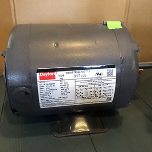 Dayton 31Tt08 3-Phase General Purpose Motor, 1/2 Hp, 56 Frame, 230/460V Ac New - Picture 1 of 6