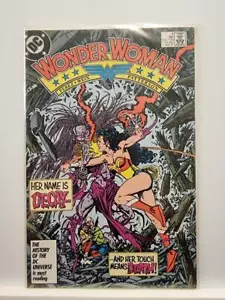 Vintage DC Comic Wonder Woman V.2 #4 May 87 "A Long Day's Journey Into Fright!" - Picture 1 of 2