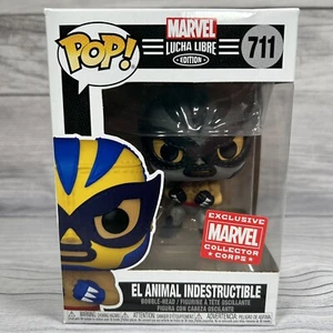 Funko Pop! El Animal Indestructible #711 Limited Edition Marvel Lucha Libre - Picture 1 of 9