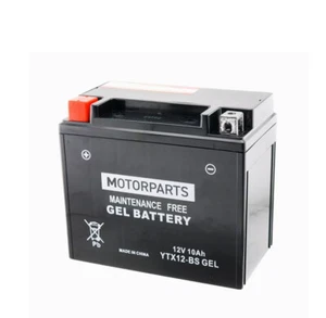 YTX12-BS TRIUMPH AMERICA EFI 865 GEL MOTORPARTS BATTERY 2007 2008 2009 2010 - Picture 1 of 2