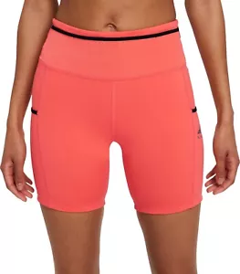 NIKE DRI FIT WOMENS EPIC LUXE RUNNING TRAIL SHORTS ORANGE SZ XS#DQ1035-NWT - Picture 1 of 12