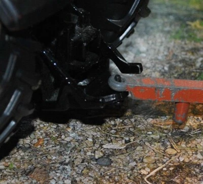 1/32 BLACK EXTENTION REPAIR DRAW BAR FOR BRITIANS TRACTORS, - Image 1 of 2