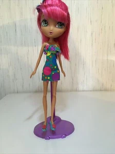 La Dee Da 10 Inch Doll by Spinmaster Blue Bow with Pink Heart - Picture 1 of 6
