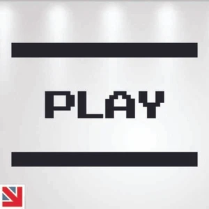Gaming Play Wall Art Decal Sticker Vinyl - Picture 1 of 3