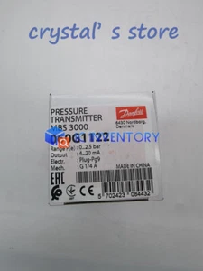 1 PIEZA Nuevo Transmisor de Presión DANFOSS 060G1122 MBS3000 060G1122 - Imagen 1 de 5
