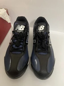New Balance Men’s MB3030LB Black Blue Baseball Cleats Size 12 - Picture 1 of 5