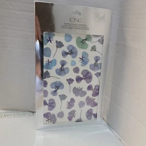 GLACIA Tatuaggi Temporanei Fiori - Foto 1 di 3