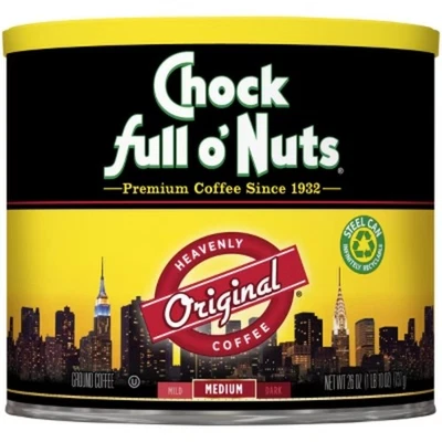 Chock full o'Nuts Original Medium Roast Ground Coffee - 26oz - Image 1 of 4