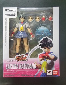 Figura de acción Bandai S.H.Figuarts Street Fighter No.08 Sakura Kasugano Japón nueva - Imagen 1 de 5