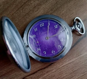 Reloj de Bolsillo Mecánico Molnija Era Soviética-17 Joyas-Cal:3603-Funciona Excelente-USADO EN EXCELENTE ESTADO - Imagen 1 de 7