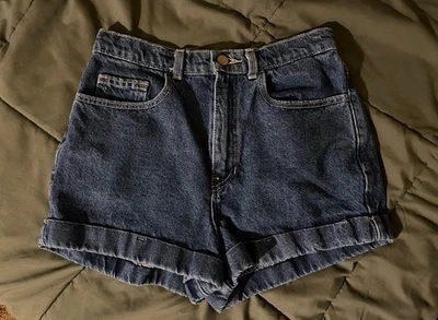 AMERICAN APPAREL blue shorts size 28 AMERICAN MADE vintage summer - Image 1 of 4