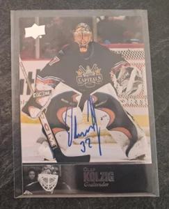 Upper Deck Ultimate Collection 1997 Legends Signatures Olaf Kolzig 2020-21 automático - Imagen 1 de 2