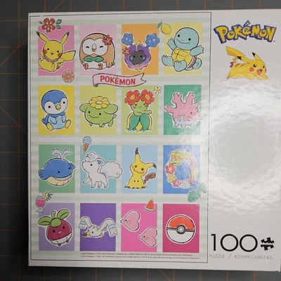 Rompecabezas Pokemon Cuties 100 piezas juegos de búfalo nuevo y precintado Foto 1 de 4