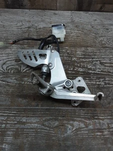2007 07 06-07 Suzuki GSXR600 GSX-R 600 Right Rearset Rear Brake Master Cylinder - Bild 1 von 11