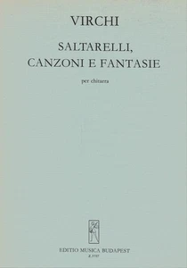Saltarelli, Canzoni E Fantasie per Chitarra Virchi, Paolo und Brodszky (Hg.) Fer - Bild 1 von 1