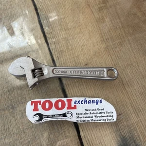 Craftsman USA 4" Adjustable Wrench W F 44601 R E NOS - Picture 1 of 7