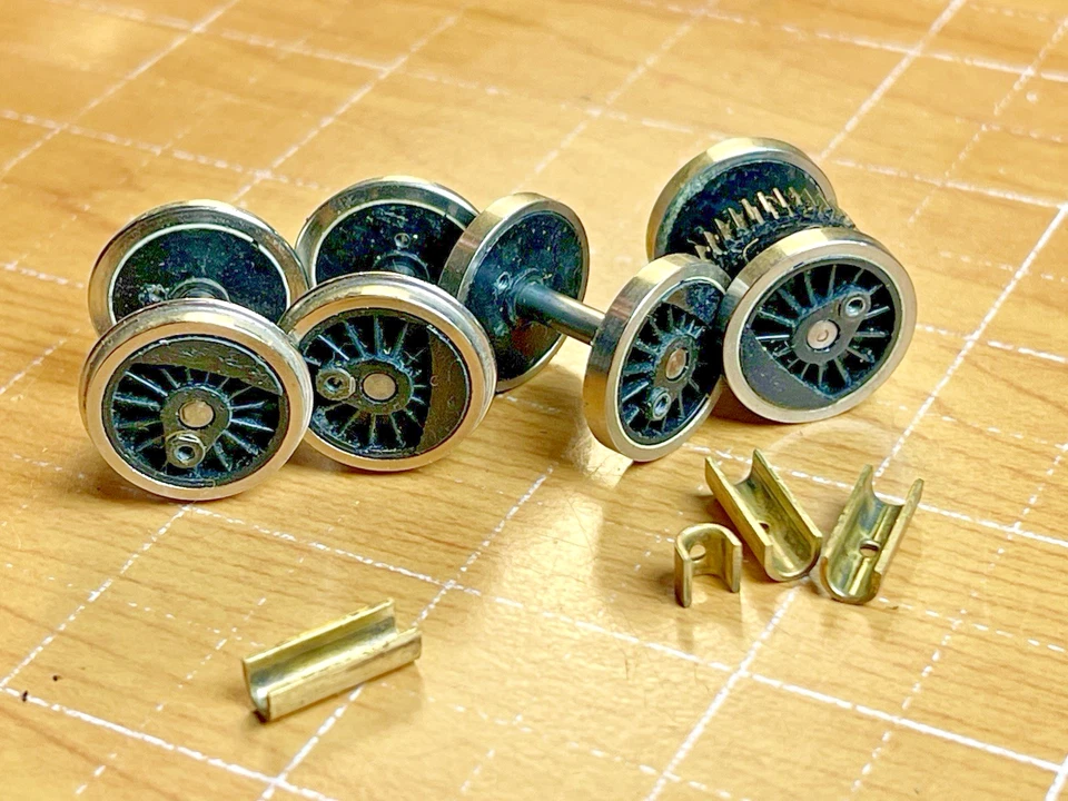 2-8-2 MIKADO 17.84-mm DRIVERS STEAM LOCOMOTIVE VINTAGE HO MANTUA TYCO PARTS - Image 1 of 4