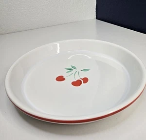 Vintage Berries Jubilee Cherry 9" Pie Plate Dessert  - Picture 1 of 8