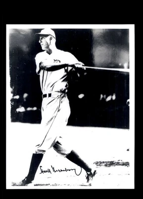 Фотография тигров с автографом Хэнка Гринберга из PSA DNA 8x10 - Изображение 1 из 2