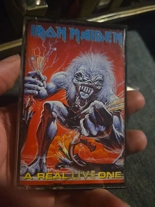 Iron Maiden ‎– A Real Live One Cassette 1993 Rare!!! - Picture 1 of 4