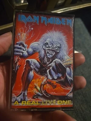 Iron Maiden ‎– A Real Live One Cassette 1993 Rare!!! - Image 1 of 4