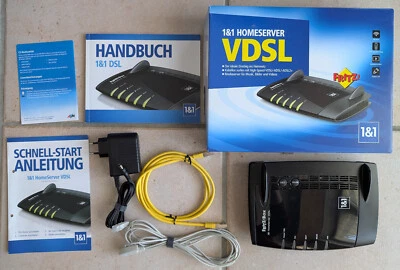 AVM FRITZ!Box 7362 SL WLAN Router VDSL/ADSL DECT-Basis 450 Mbps schwarz 1&1 OVP - Bild 1 von 4