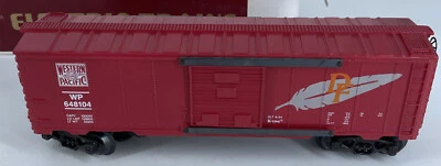 K-LINE Electric Trains - O Scale  Box Car Western Pacific Small  k648104 NICE - Image 1 of 4