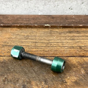 Vintage Control Tech Titanium Seat Clamp Green Binder Bolt USA Ti MTB BMX 90s - Picture 1 of 14