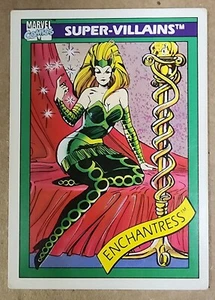 Zauberin, Karte #62, 1990 Marvel Universe Superhelden Serie I, von Impel - Bild 1 von 2