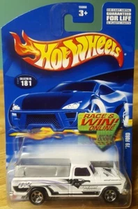 Hot Wheels '79 Ford Pickup Truck With Topper Black Hawk Messengers 1:64 New 2002 - Picture 1 of 12